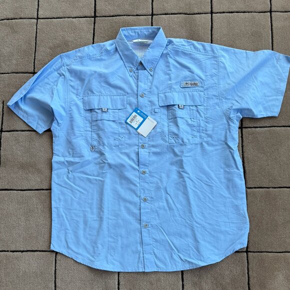 NWOT Columbia Men's Bahama II Short Sleeve Shirt - Picture 1 of 4